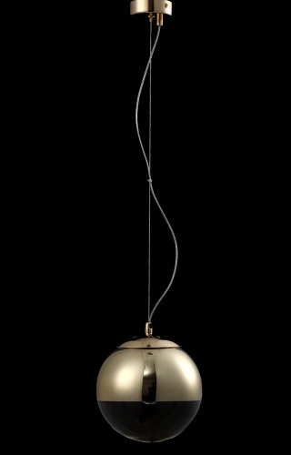 Светильник подвесной HELADO SP1 D200 GOLD Crystal Lux прозрачный 1 лампа, основание золотое в стиле современный  фото 3